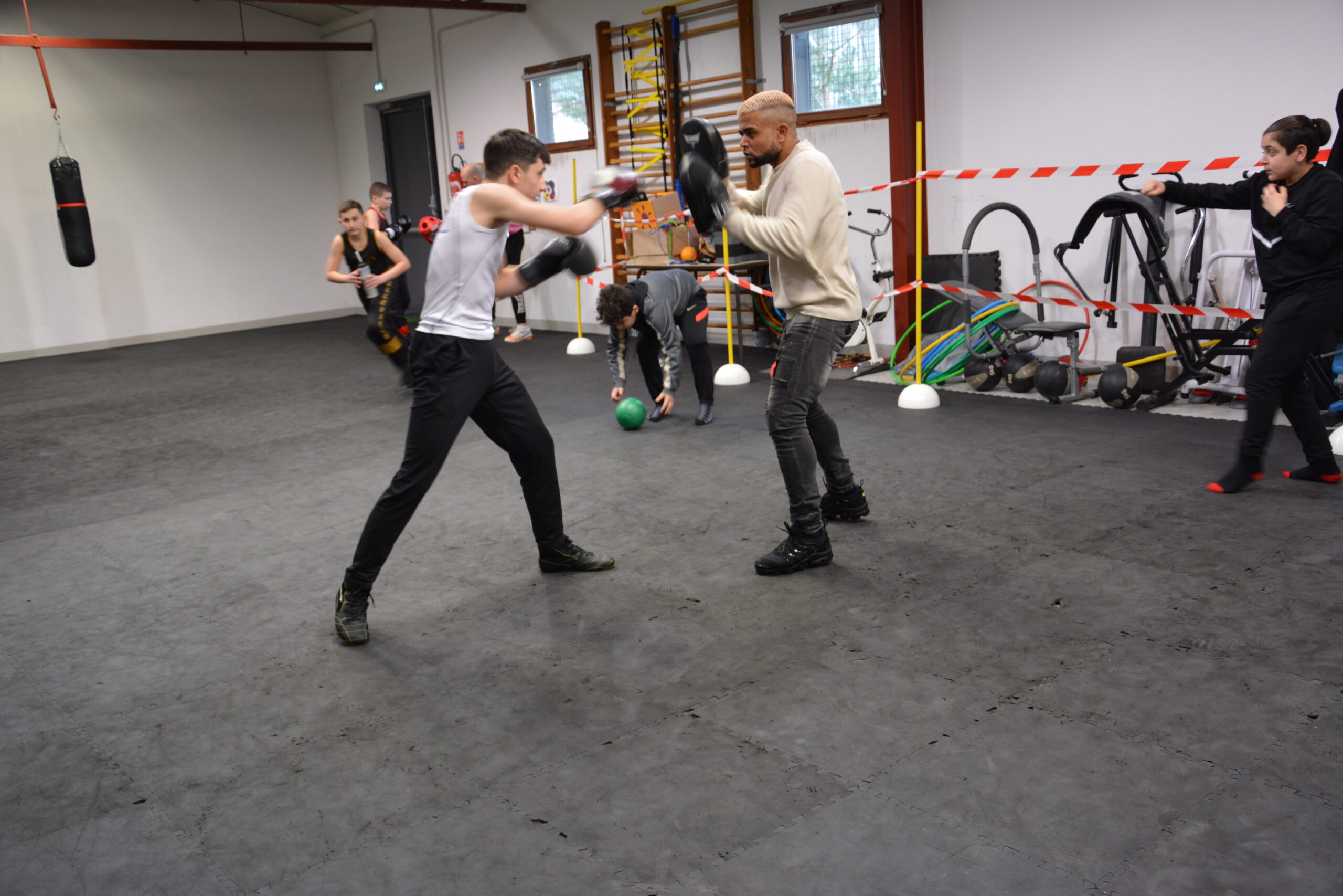 Compétition jeunes Savate Boxe Française à Vagney